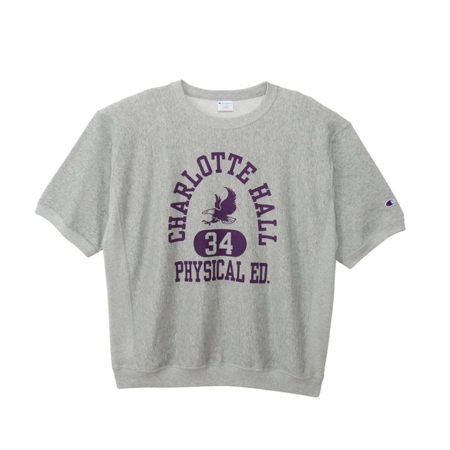 champion チャンピオン リバースウィーブ(R) ショートスリーブ クルーネック スウェットシャツ 【オックスフォードグレー】 C3-D004 26SS スウェット半袖シャツ