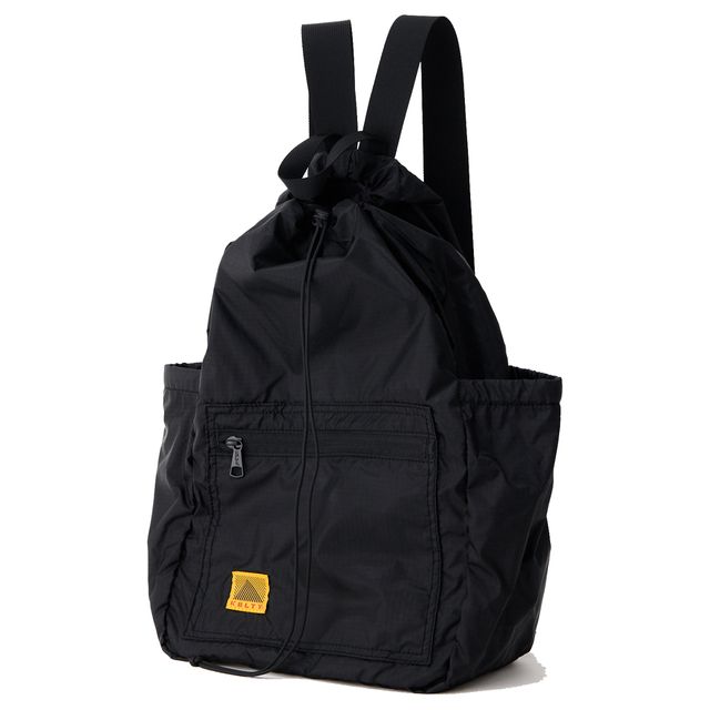 KELTY ケルティ エアリー キンチャク デイパック 【ブラック】【18L】 3259272426 コーデュラナイロン AIRY KINCHAKU DAYPACK