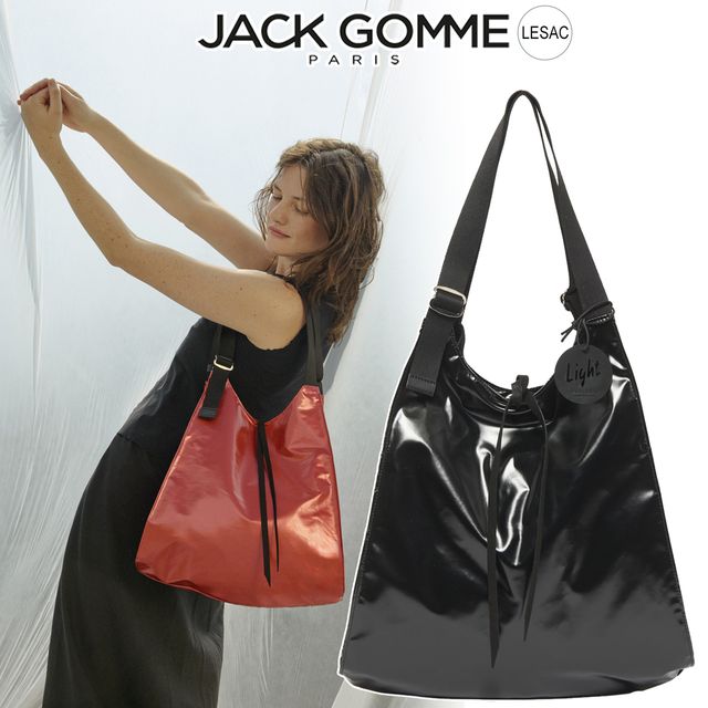 Jack Gomme ジャックゴム LIGHT ORIGINAL LESAC【ブラック】トートバッグ 10062012610001 37,400円