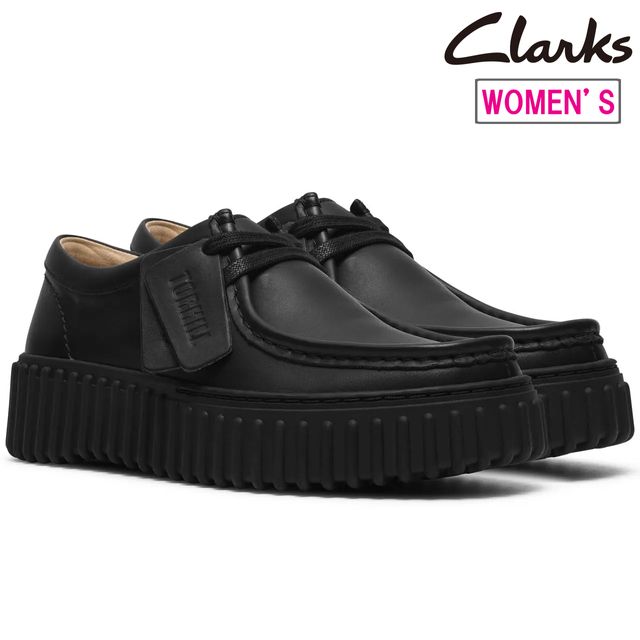 clarks クラークス 【レディース】トーヒルビー 【ブラックレザー】 26186665 Torhill Bee