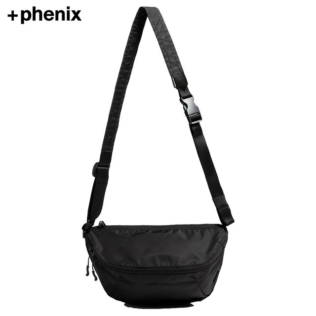 +phenix プラスフェニックス エクスパンド ボディバッグ 5+ 【ブラック】 POZ26012A コーデュラ EXPAND BODY BAG 5+