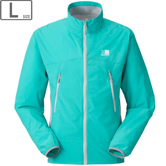 karrimor カリマー アクティブ ソフトシェル ジップアップ 【ターコイズ】【Lサイズ】 101616-7800