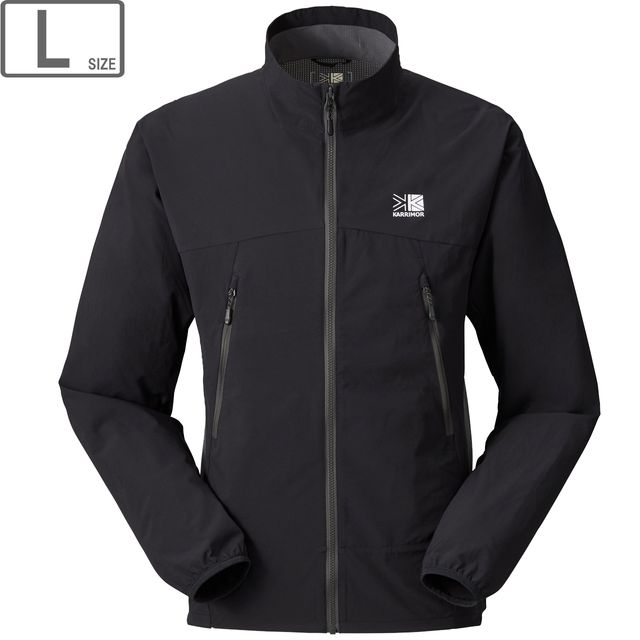 karrimor カリマー アクティブ ソフトシェル ジップアップ 【ブラック】【Lサイズ】 101616-9000