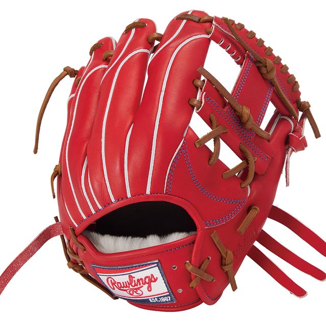 Rawlings ローリングス 【原則として軟式用】HOH PRO EXCEL  Wizard #02【赤いことオレンジ色】【右投げ用】【内野手手用】【大きさ11.25】 GR6HW2N52MG HOH プロエクセル はやりっ児