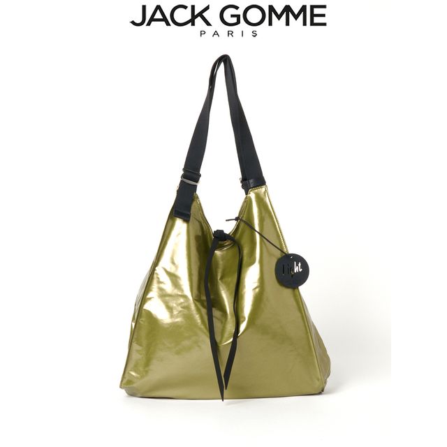 Jack Gomme 万力天然ゴム LESAC【アヴォカード】トートバッグ 同色合財袋付 A4 10062012520001 LIGHT ORIGINAL フランス共和国製 【定め事売りわたす店】