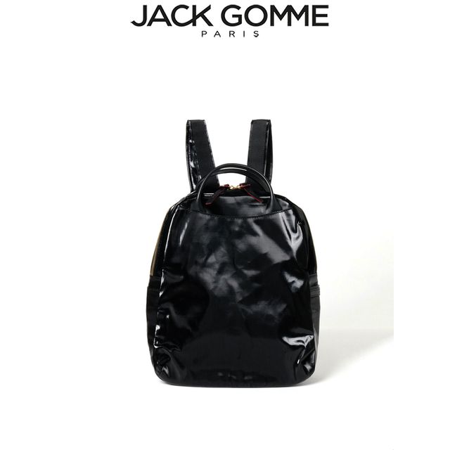 Jack Gomme 万力予防医学 LAMI【黒いこと】背嚢 デイパック 10062012520102 ATELIER LIN フランス共和国製 A4 【定め事売りわたす店】