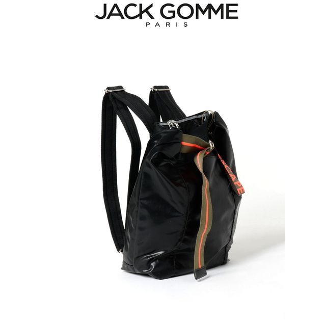 Jack Gomme ジャックゴム LILLE【ブラック】リュック バックパック 10062012520309 ESCAPE ORIGINAL イタリア製 【正規販売店】｜GIMMICK