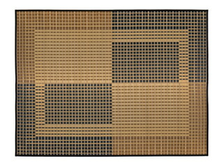 萩原 ハギカラ 国産い草引っ敷き（裏貼り） 右京 約191×250珊 ベージュ 81894315 製造会社直送 同梱不可 歌留多決済のみ相応う 沖縄・北海道・離島お届け並びに第四次元任ずる不可