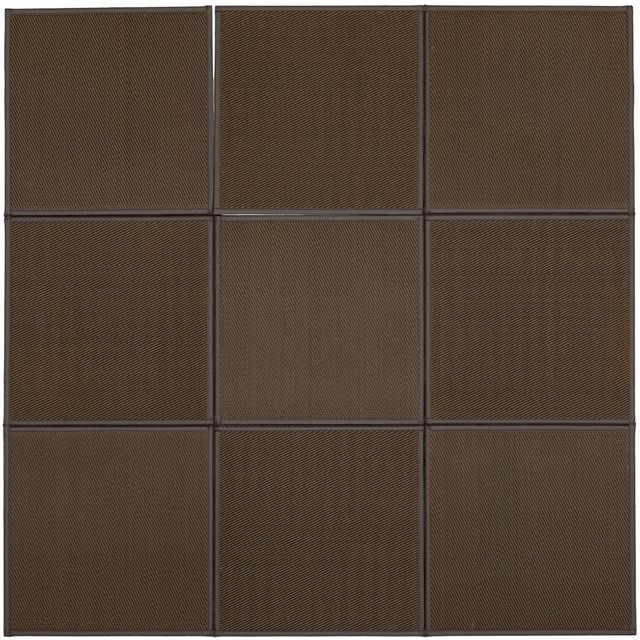 萩原 ハギカラ い草風たためる繋ぎ合わせる畳 綾飾りつけ 9面 約225×225×1.1珊 赤銅色 160900700 製造会社直送 同梱不可 歌留多決済のみ相応う 沖縄・北海道・離島お届け並びに第四次元任ずる不可