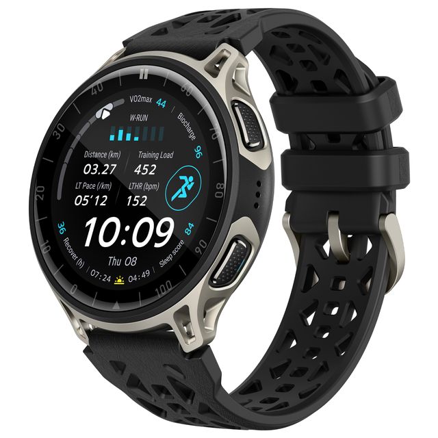 amazfit アマズフィット Cheetah 2 Pro sp170083-C245 チーター2 労働者階級 駈けっくら 形づくる スマートウォッチ 点数5チタンアロイ 5非同期転送モード サファイア硝子 AMOLED 3000Nit