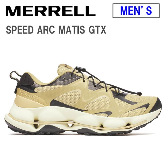 MERRELL メレル 【メンズ】す早さ 円弧 マティス ゴアテックス 【ゴビ】 M038257 SPEED ARC MATIS GTX 雨合羽透湿 山歩きシューズ ヴィブラム メガグリップ