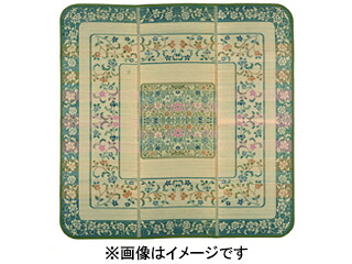 萩原 ハギハラ 国産い草ラグ エンペラー 約250×250cm グリーン 81906703 メーカー直送 同梱不可 カード決済のみ対応 沖縄・北海道・離島お届け並びに時間指定不可|GIMMICK