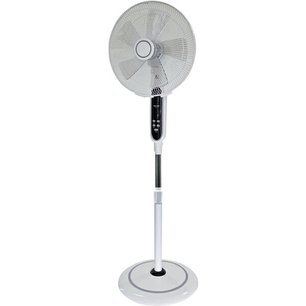 TEKNOS テクノス リビング扇風機 DCモーター 40cm5枚羽根 フルリモコン フロアー扇風機 KI-F537R ホワイト｜GIMMICK