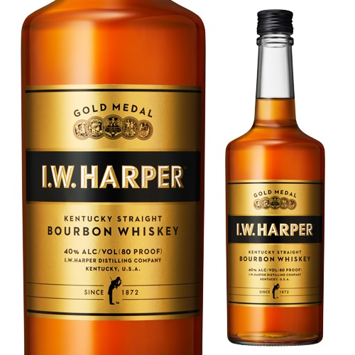 I.W. HARPER バーボンウイスキー 750ml 43% Amazon.co.jp: I.W.ハーパー 12年 [ ウイスキー アメリカ合衆国