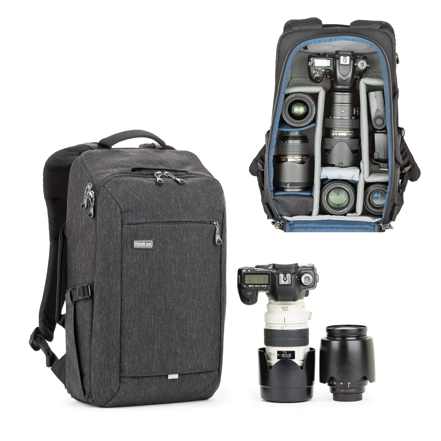 【アウトレット・30％OFF】thinkTANKphoto シンクタンクフォト バックストーリー 15 グラファイト｜GIN-ICHI店
