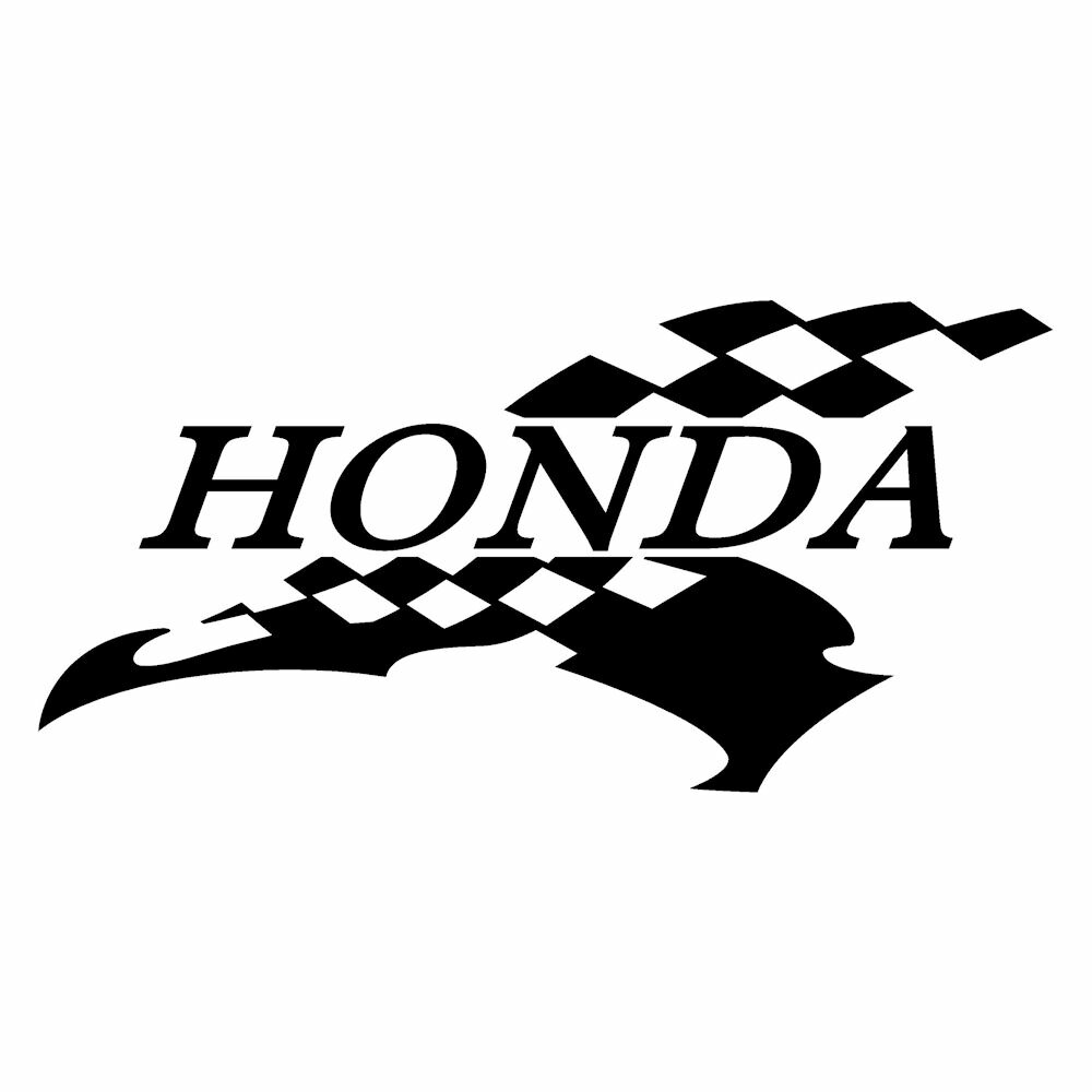 【楽天市場】かっこいいフラッグ エンブレム ステッカー ホンダ HONDA枠サイズ：5cm×10cm（左向き）レーシング ステッカー 車用