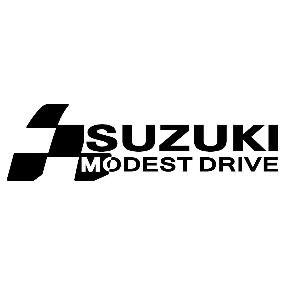 楽天市場 Suzuki スズキ 車 ステッカー かっこいい エンブレム 枠サイズ ７ｃｍ ２３ｃｍ カッティングクールで大人の走りをする 安全運転 デカール ステッカー メーカー レーシー ドレスアップ カッティングステッカーの銀影工房