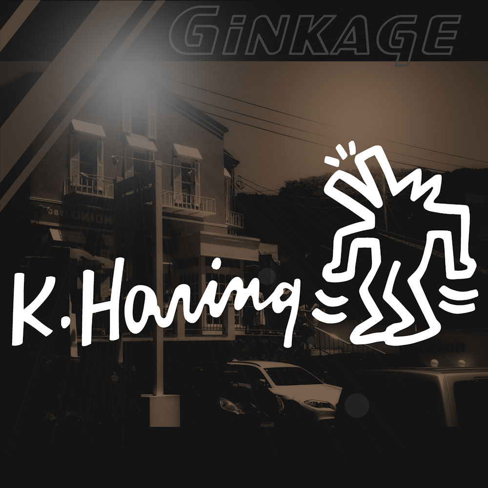 楽天市場】キース ヘリング 天使 サイン ステッカー 注目度抜群