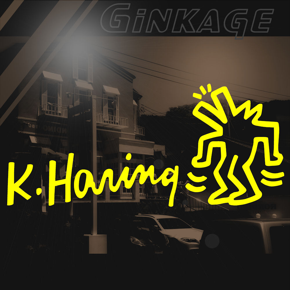 楽天市場】キース ヘリング 天使 サイン ステッカー 注目度抜群