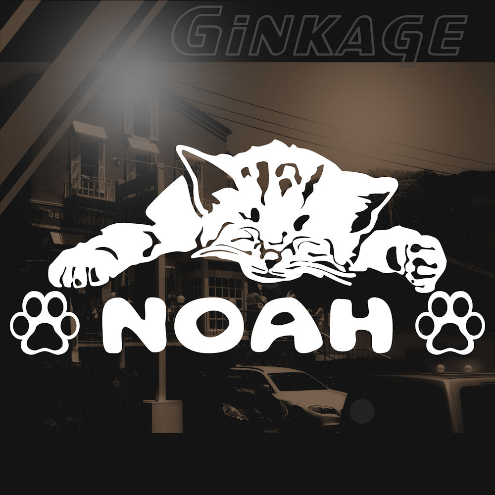 67 以上節約 Toyota トヨタ ノア 車 メーカー ロゴ エンブレム 車名 猫 名前が入る かわいい 子ねこのお昼寝 ステッカー ３ｍ社製 カッティングシート 型抜き シール お出かけ お散歩 グッズ 枠サイズ Www Pralinenherz De