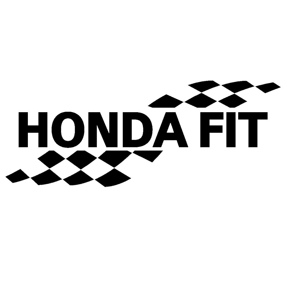 ｈｏｎｄａ ホンダ フィット メーカー ロゴ 名入れ かっこいい ３ｍ 外装 高耐光 カッティングシート ステッカー スポーツ