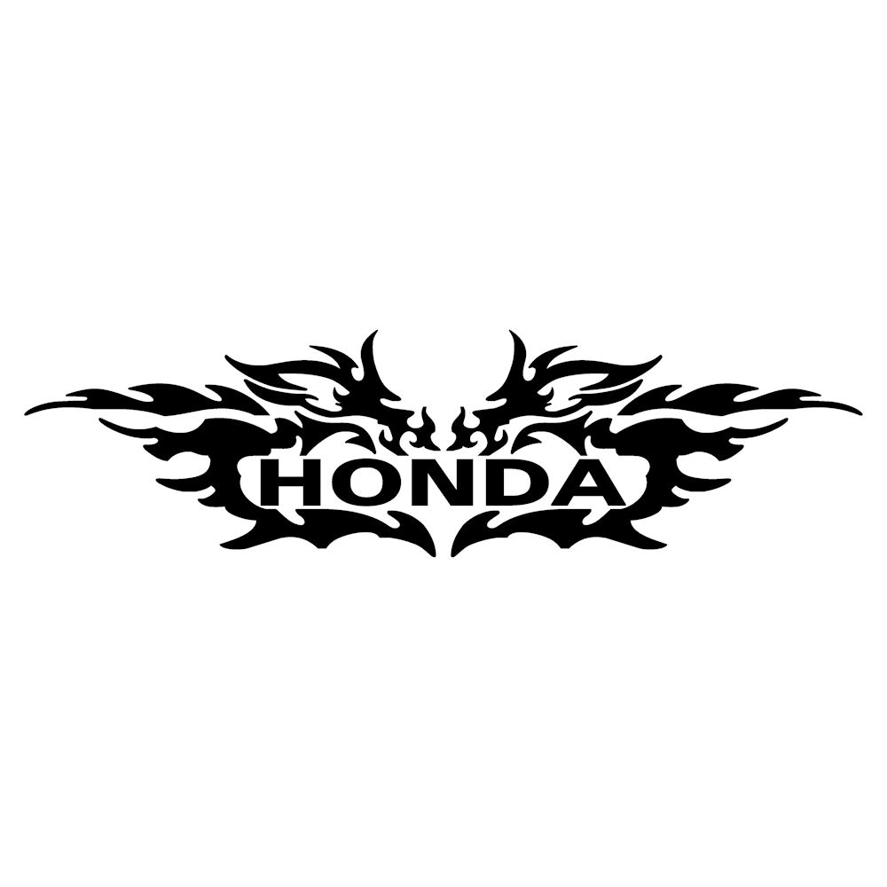 超人気高品質 カッティングステッカー ホンダ HONDA ウィング スカル