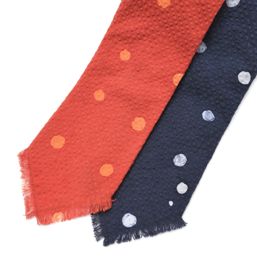 数量限定 楽天市場 Post Imperial ポスト インペリアル ハンドダイコットンシアサッカードットプリントタイ Tie 10 02 Dot Ginlet ジンレット 50 Off Stemworldeducationalservices Com