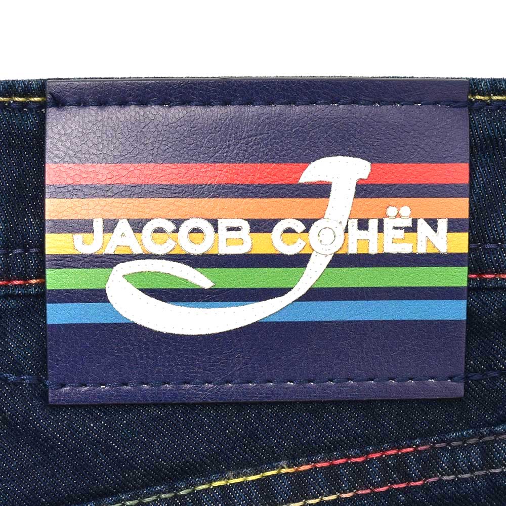JACOB COHEN(ヤコブ コーエン)J688 RAINBOW ウォシュドコットンタイトストレートデニム 70743/919-W1 53095007052 JACOB COHEN(ヤコブ コーエン)J688 RAINBOW ウォシュドコットンタイトストレートデニム 70743/919-W1 53095007052