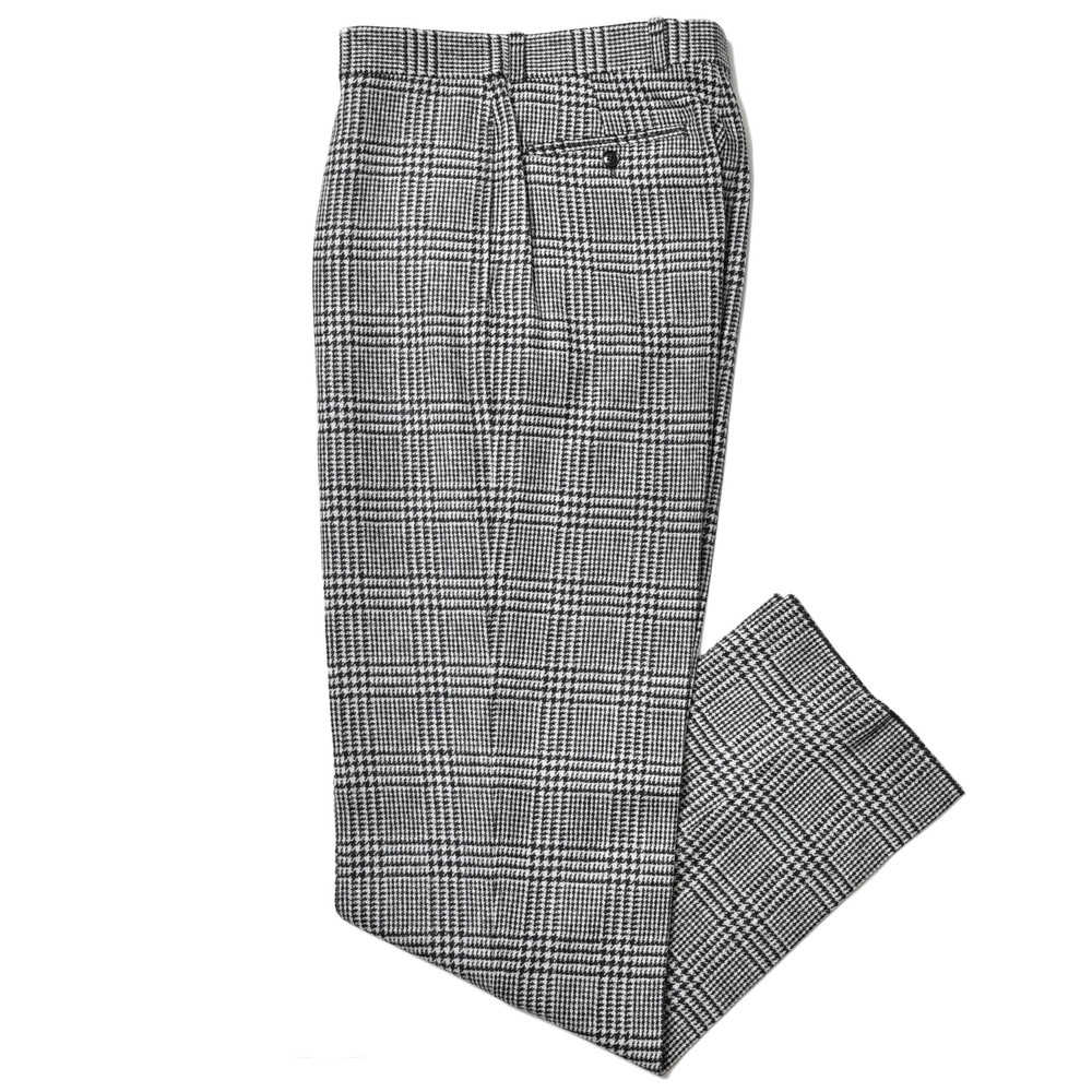 国内正規品 74216 Balcone Bernard ザンス Wallis ザンス Wallis 送料無料 ウールグレンチェック1インプリーツワイドパンツ あす楽対応 Zins ベルナール Bernard 74216 13012402082 Ginlet ジンレット