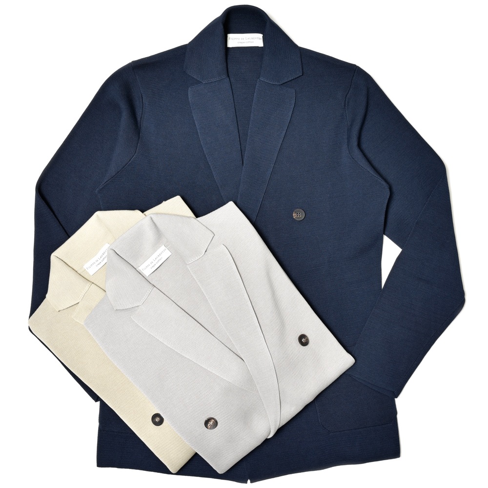 ジャケット・アウター Filippo de Laurentiis royal merino Men's Knitwear in Royal Merino | 365 Days | Filippo De