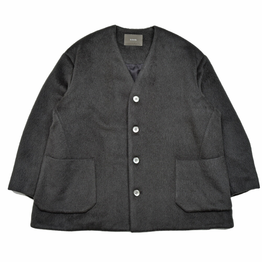 ゆっけ la favola フランネル4Bダブルジャケット la favola