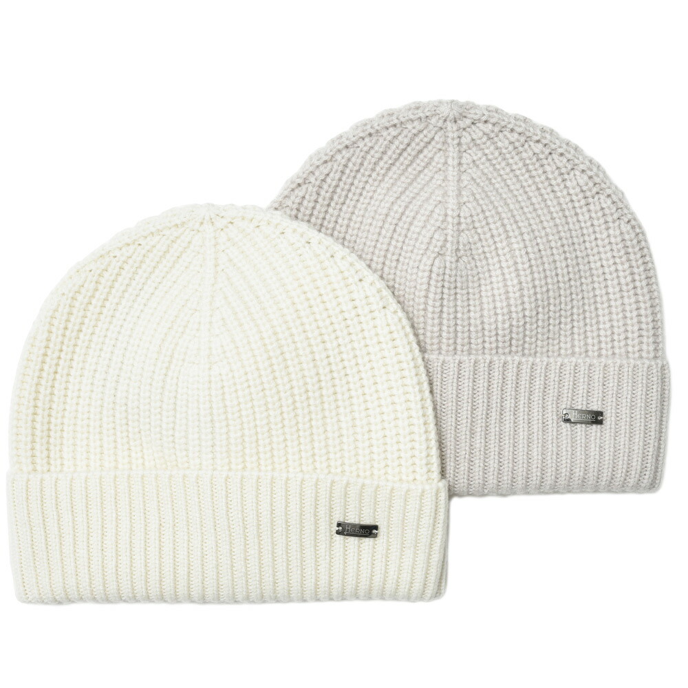 レア★HERNO★ヘルノ★［H］ロゴニット帽子★ビーニー レア☆HERNO☆ヘルノ☆［H］ロゴニット帽子☆ビーニー H logo