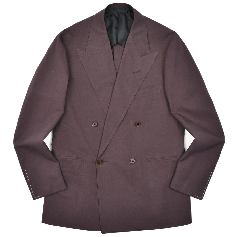 garoh（ガロウ）jacket03 コットンリネンツイル4Bダブルジャケット 17051800217｜ginlet（ジンレット）