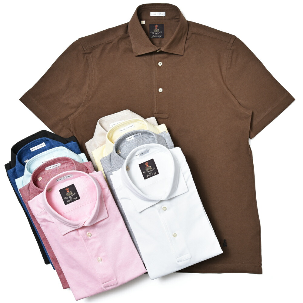 GUY ROVER（ギ ローバー） guji/ring別注ウォッシュドコットン鹿の子S/Sポロ 3850PC235-551500 12151000027