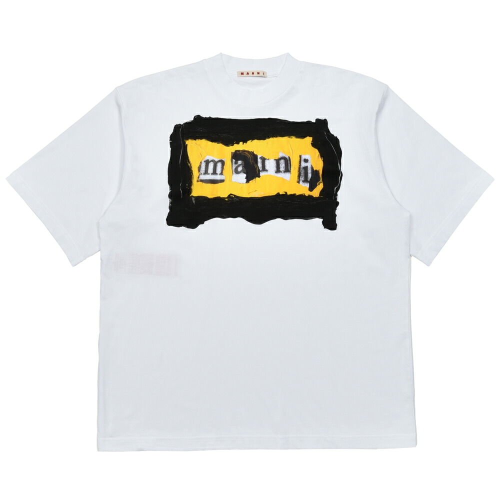 MARNI マルニ 30周年記念クルーネックTシャツ 楽天市場】【定価59,400円(税込)】MARNI -マルニ- ゆったりした