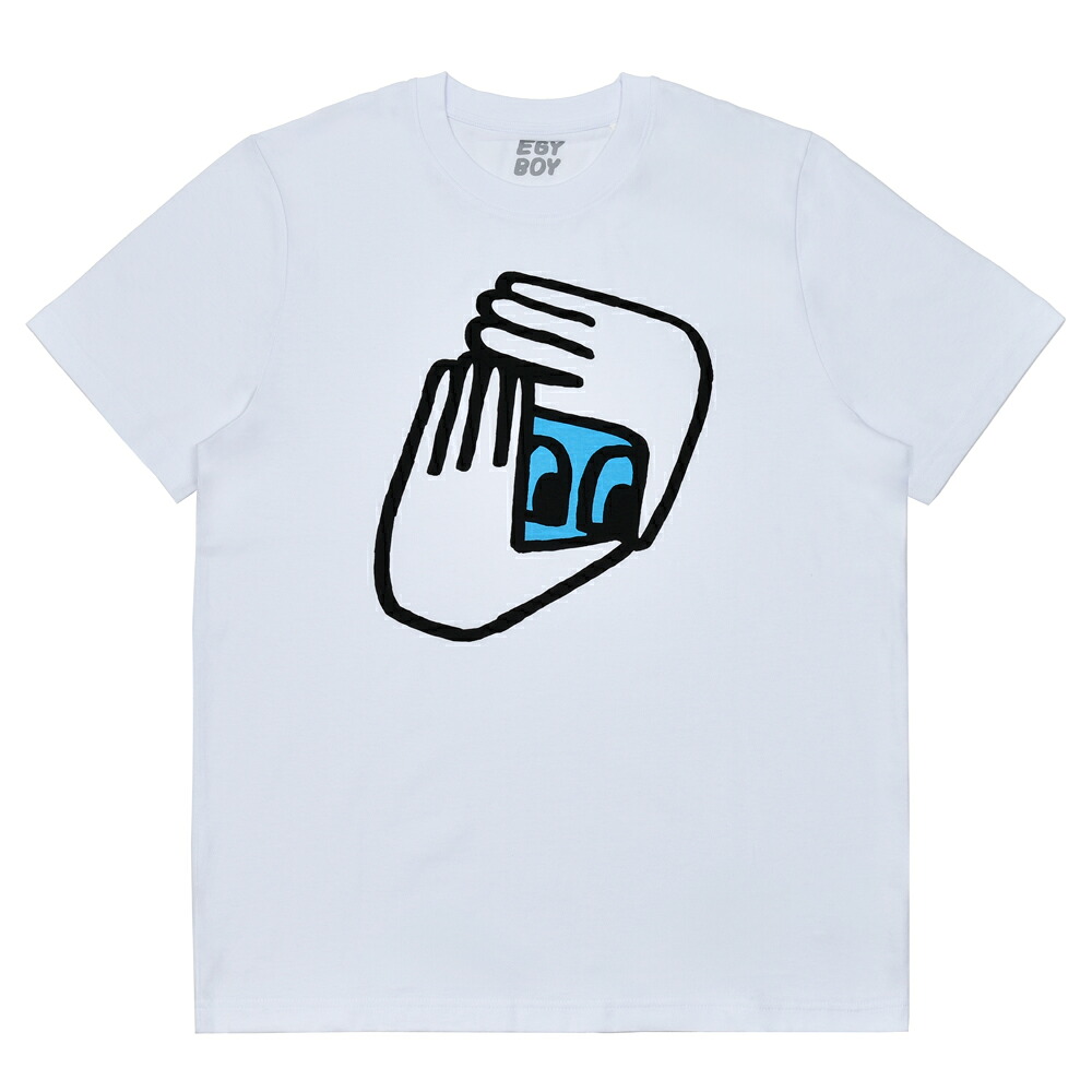 EGYBOY（エギーボーイ） コットンプリントクルーネックS/Sカットソー EB25219055 12152403112