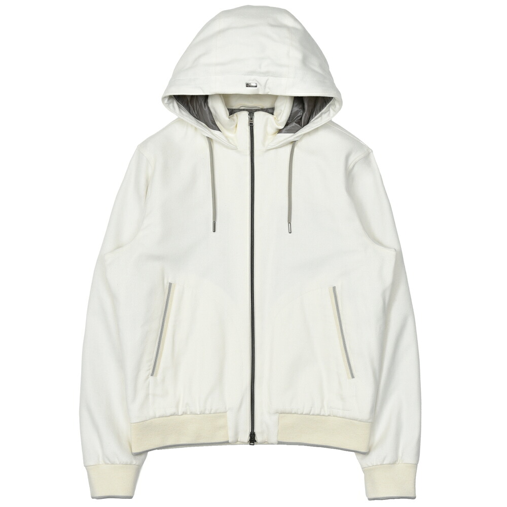 【楽天市場】HERNO（ヘルノ）RESORTリゾート ウォーターレペレントシルクカシミアサキソニーパデッドフーディーブルゾン ...