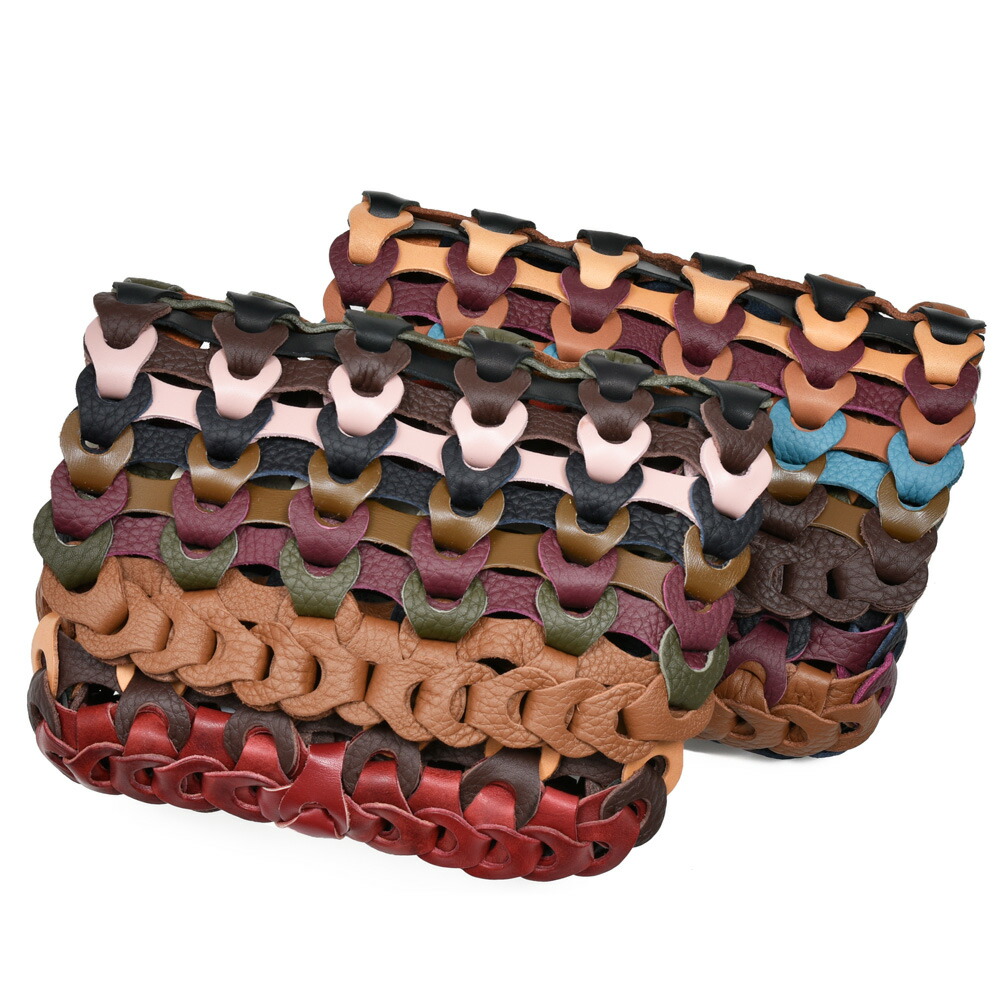 il micio（イル ミーチョ）イントレチャートレザーミニクラッチバッグ B-77 CLUTCH BAG S SDGS 18452002054