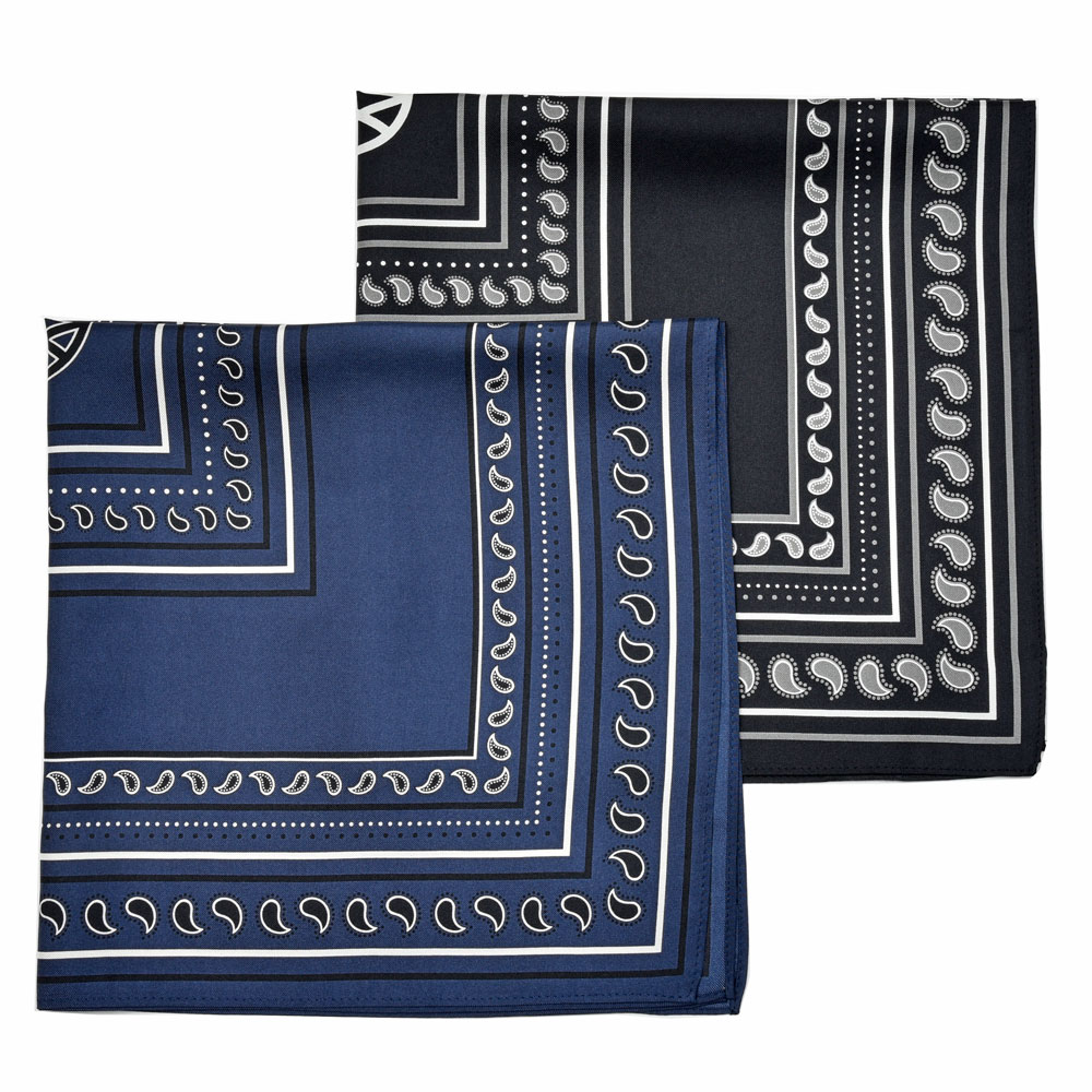 LESCARF（レえり巻き）シルクツイルペイズリースカーフ genderless 18352700172