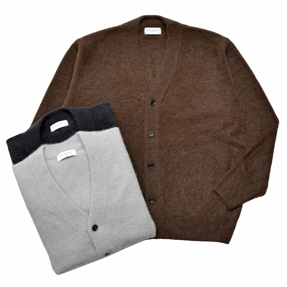 RENCONTRANT ニットカーディガンシャツ レンコントラント / Rencontrant / ニット カーディガン