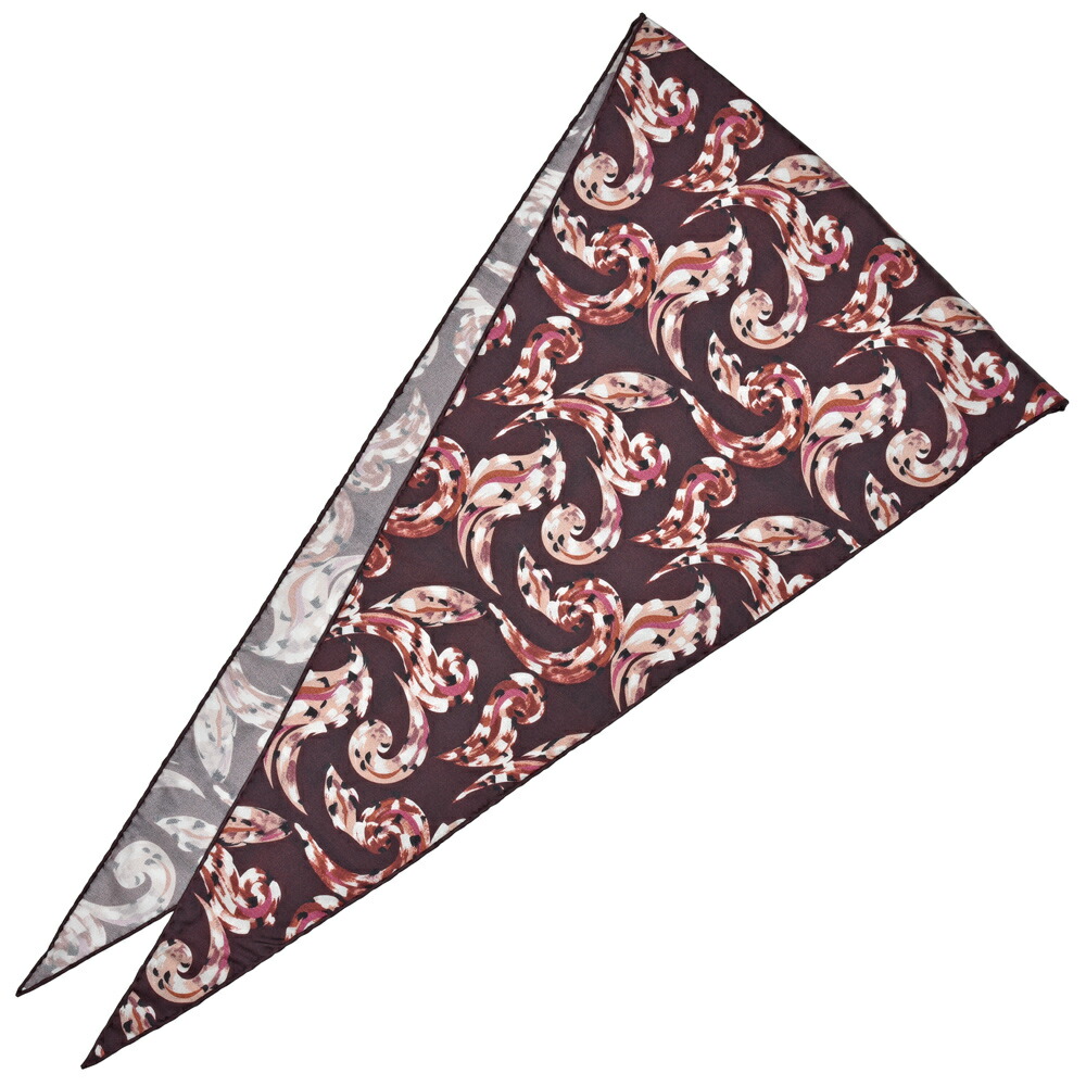 garoh（ガロウ）scarf02 シルクプリントダイヤスカーフ 18356800186