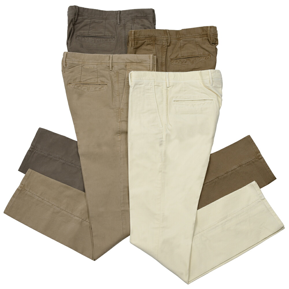 【S30】INCOTEX SLACKS(インコテックス スラックス)SLIM FIT ガーメントダイオーガニックコットンストレッチチノテーパードパンツ 18S100-4611D/21562 13052005052 PS3|ginlet(ジンレット)