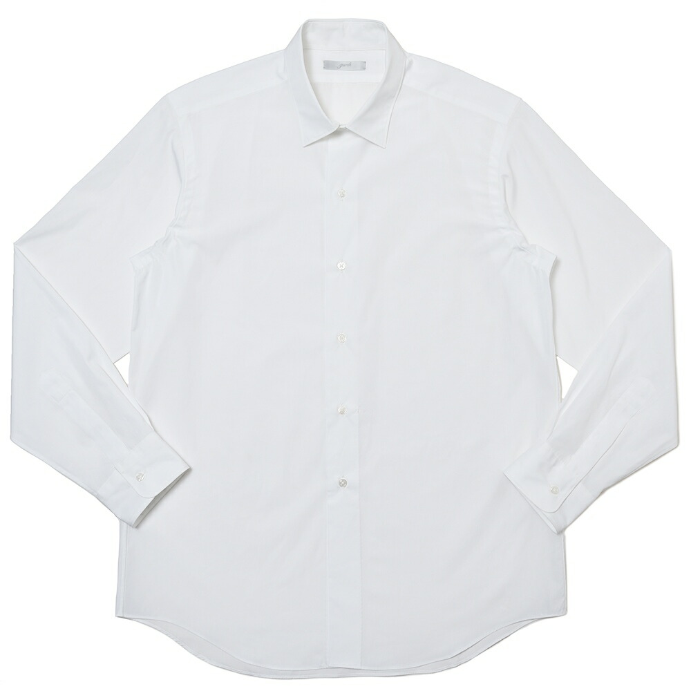 garoh（ガロウ） garoh shirts01 コットンポプリン レギュラーカラーシャツ 11031800189