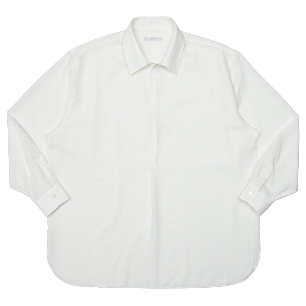 garoh（ガロウ）shirts03 ポリエステルレーヨンプルオーバーシャツ 11061800239