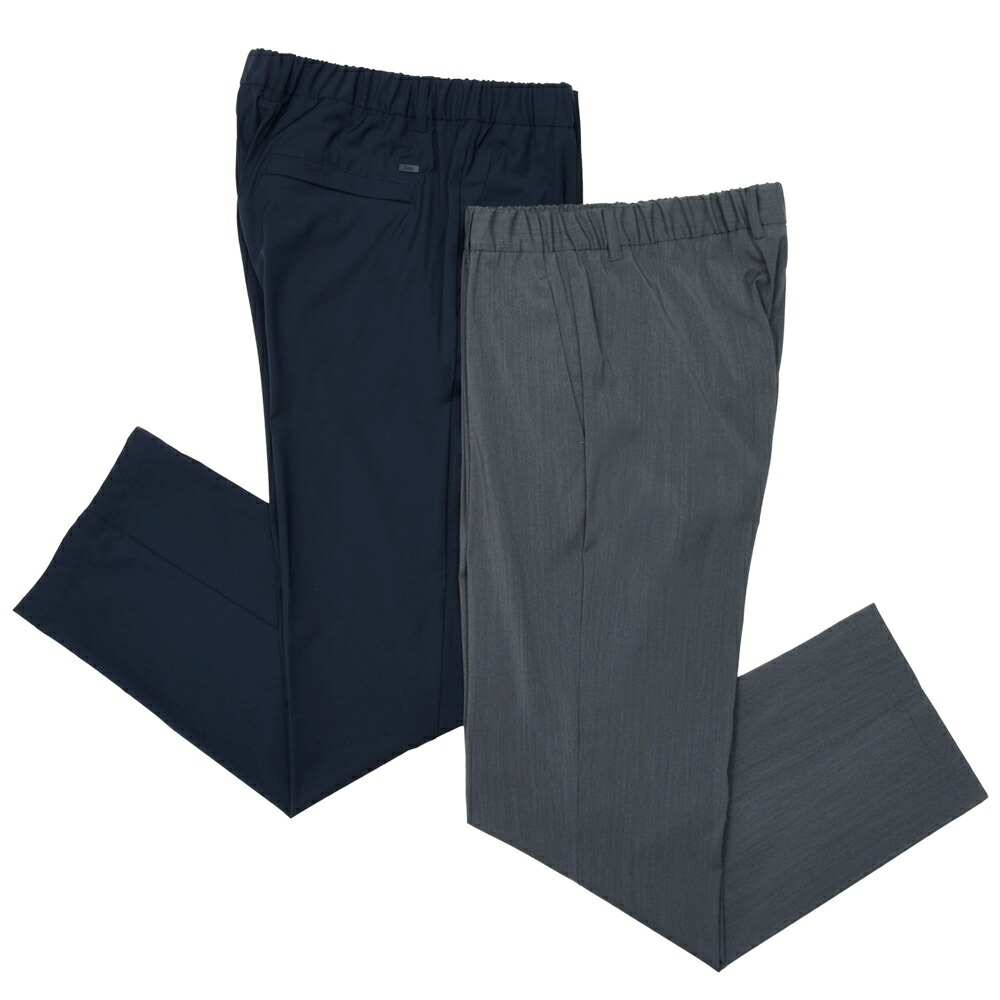 HERNO（ヘルノ） ウォーターレペレントテックウール1プリーツシャーリングパンツ PT000183U-33484 13065000132