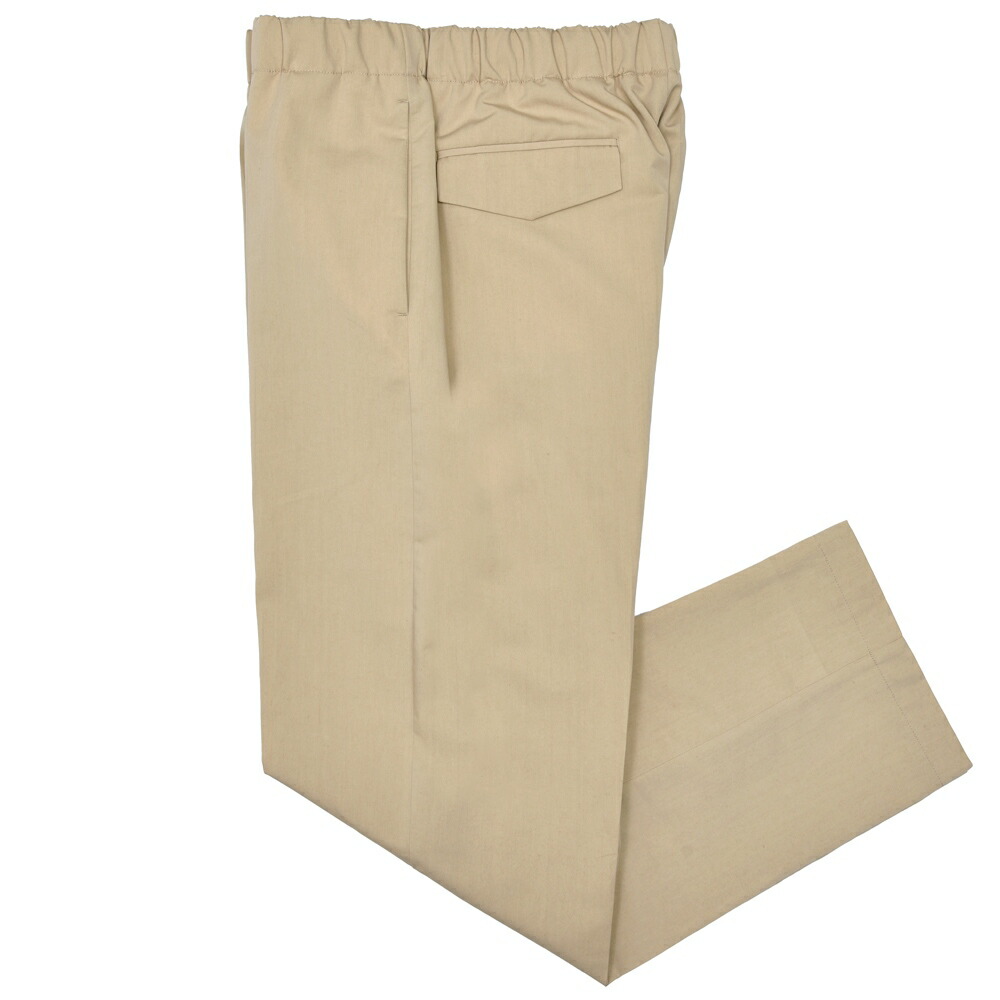 【S30】LARDINI（ラルディーニ）VICEヴァイス コットンシルクリラックスストレートシャーリングパンツ PAVICE 3VICE6407 13061005109 PS3｜ginlet（ジンレット）