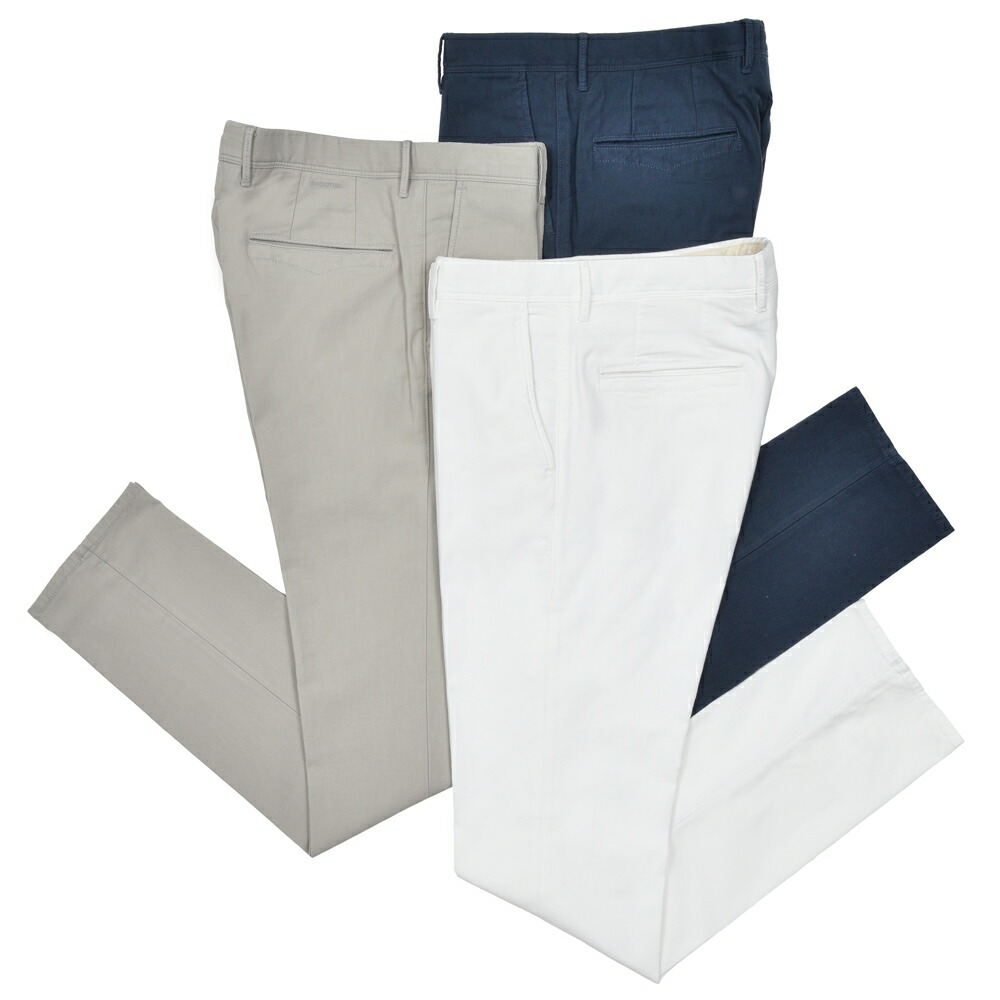 INCOTEX SLACKS（インコテックス スラックス） SLIMFIT ストレッチコットンライトキャンバススリムテーパードチノ 100/470-51603 13065003052