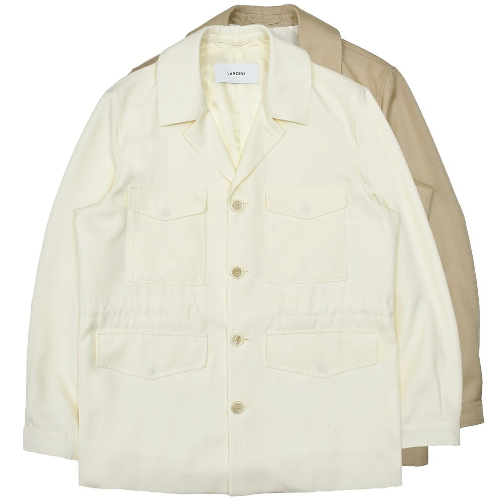 【S30】LARDINI(ラルディーニ)NOSHナッシュ レーヨンシルクフィールドジャケット 6116-4NOSH6418 14065000109 PS3|ginlet(ジンレット)