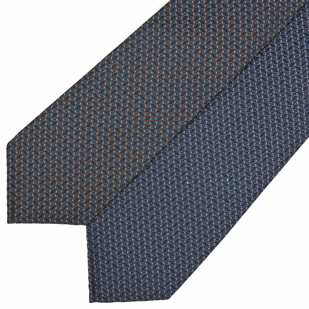 TIE YOUR TIE（タイ王国 ユア タイ王国）シルクパラレログラムドビータイ / セッテピエゲ 18265205179 なおなお書き3