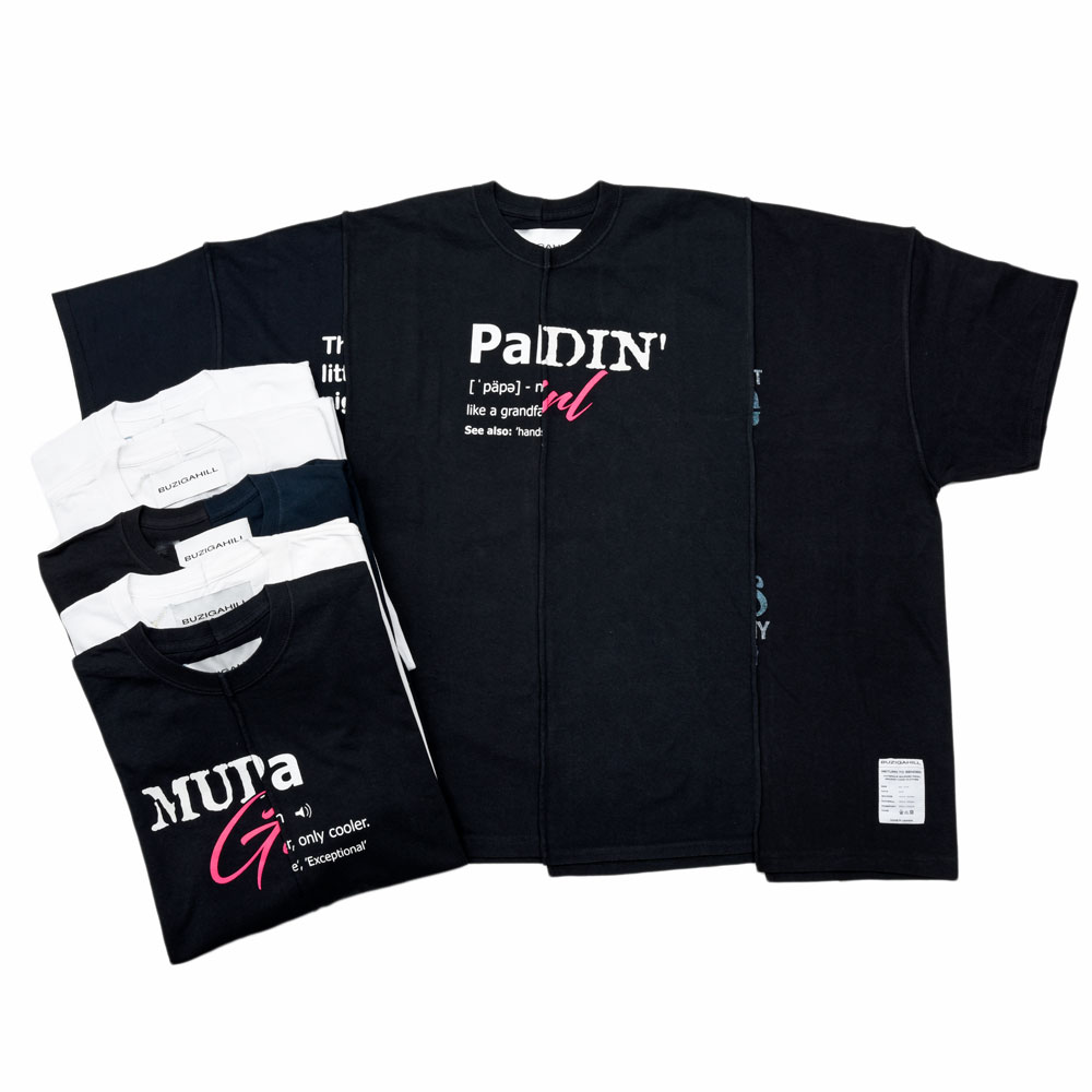 【S40】BUZIGAHILL(ブジガヒル)フォーパネルフレンチシームTシャツ BZ261037 12161407112 PS4|ginlet(ジンレット)